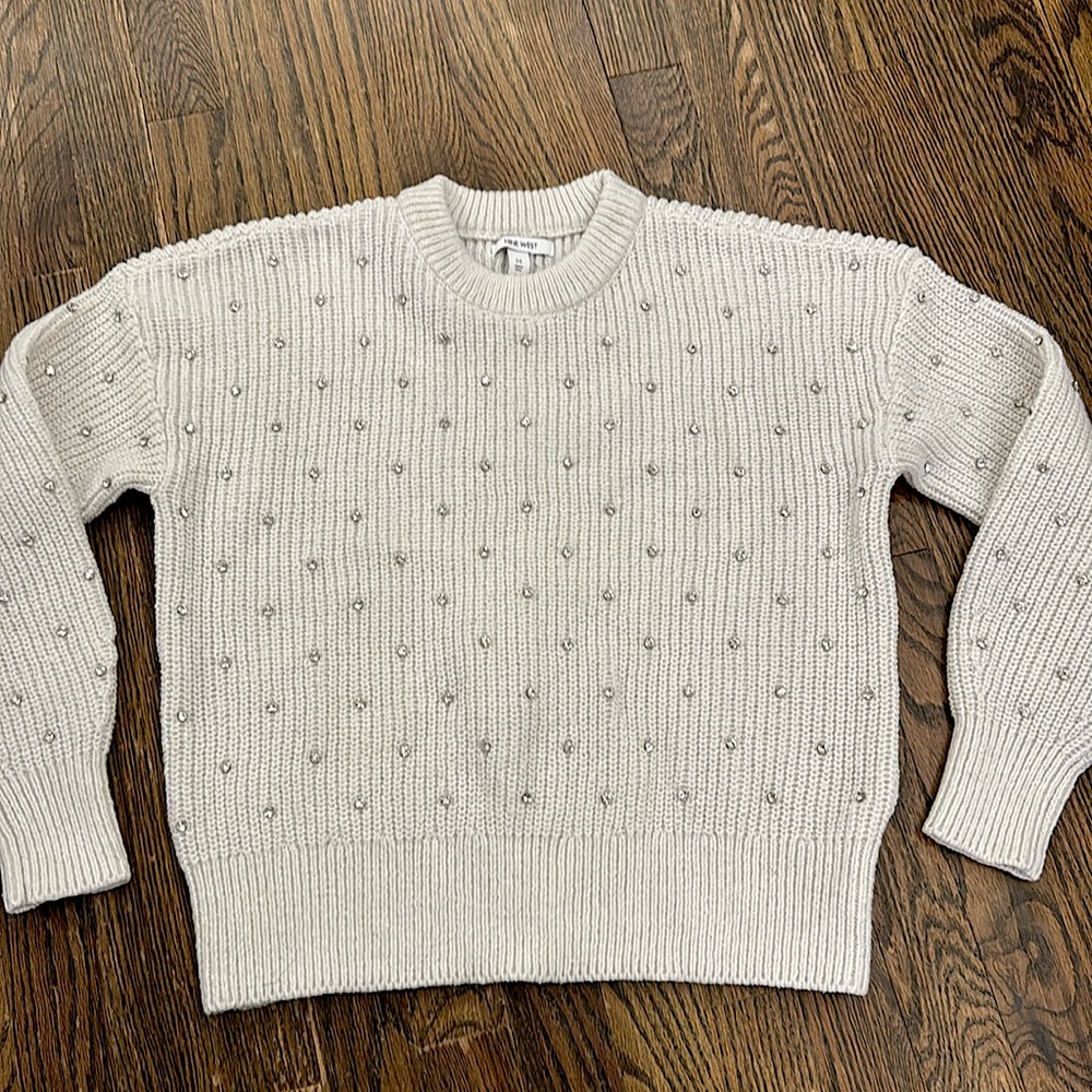 Embellished sweater